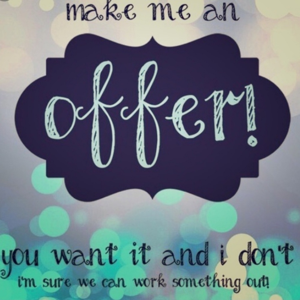 Make me an offer!